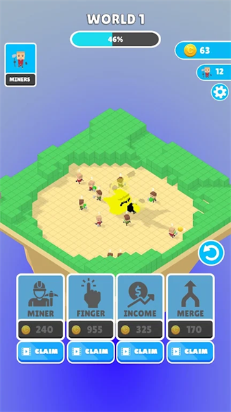 体素挖掘机(Voxel Diggers)游戏截图0