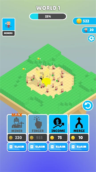 体素挖掘机(Voxel Diggers)游戏截图2