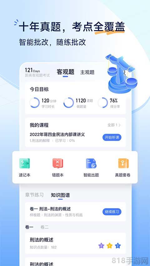 觉晓法考苹果版截图0