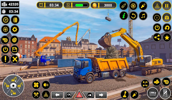 重型挖掘机模拟游戏截图0
