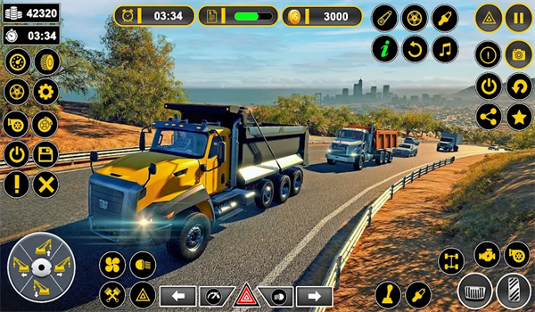 重型挖掘机模拟游戏截图2