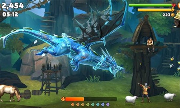 饥饿龙国际服内置菜单版截图2