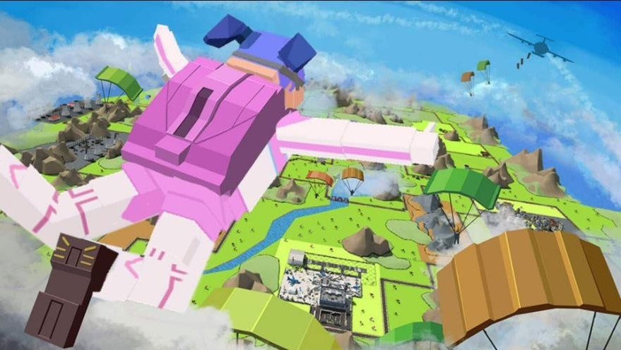 跳伞吃鸡生存截图1