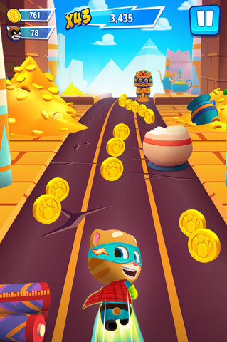 汤姆猫英雄跑酷手游截图1